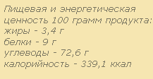 Кондитерская мучная смесь "Версальская", состав